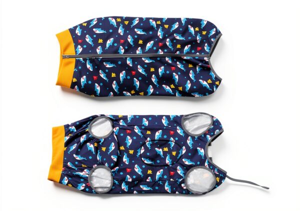Kzrfojy Dog Recovery Suit Breathable Alternative to Cone-2