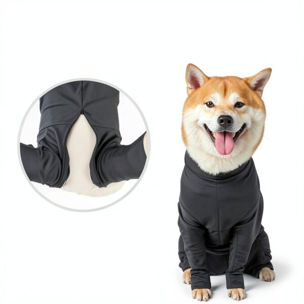 Pawcomon Dog Recovery Suit Lightweight Breathable Pet-2