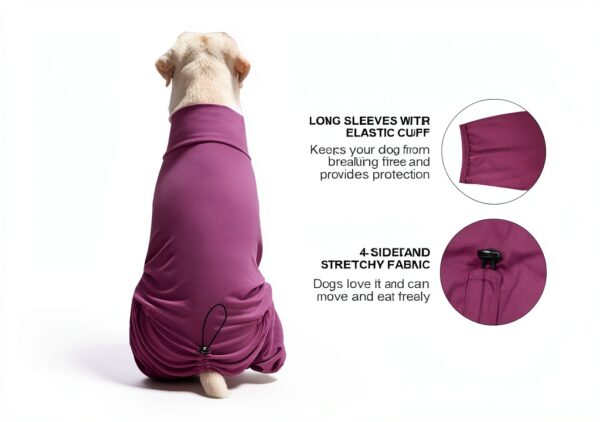 Dog Recovery Suit Shenzhen Mengduodu Stretchable Four Leg-2