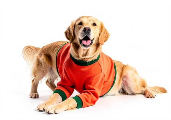 KOESON Dog Front Leg Sleeve Breathable Recovery Suit-3