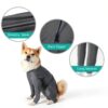 Etdane Dog Surgery Recovery Suit Lightweight Breathable-2