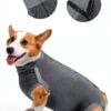 Dotoner Dog Surgery Suit Recovery Wear Breathable Stretchy-2
