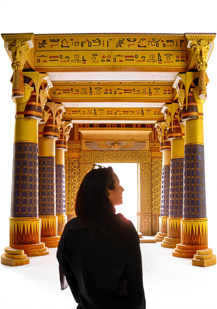 Madeleine Time Slip Series eBook cover featuring historical Egyptian themes
