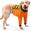KOESON Dog Front Leg Sleeve Breathable Recovery Suit-0
