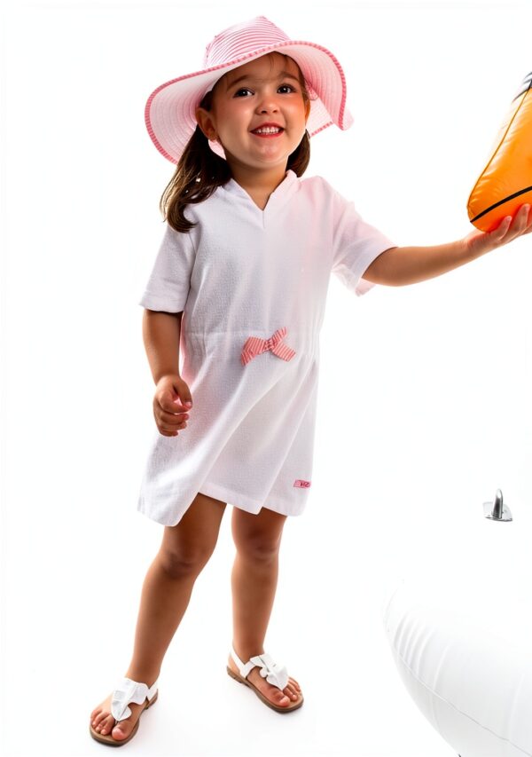 RuffleButts Baby Girls Swimwear Cover Up Adorable Design-1