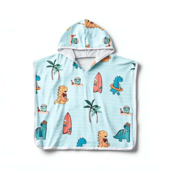 DuAnyozu Hooded Towel Baby Girls Swimwear Cover Up-1