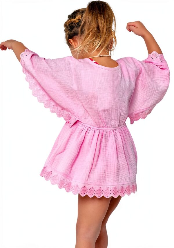 Gerber Baby Girls Swimwear Coverup Kimono Sleeve Lightweight-2