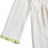 Girls Swim Cover Up White Cotton Ruffled Sleeves Sun-3