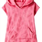 Girls Terry Cover Up Hoodie Cotton Polyester The Childrens-0