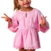 Gerber Baby Girls Swimwear Coverup Kimono Sleeve Lightweight-1