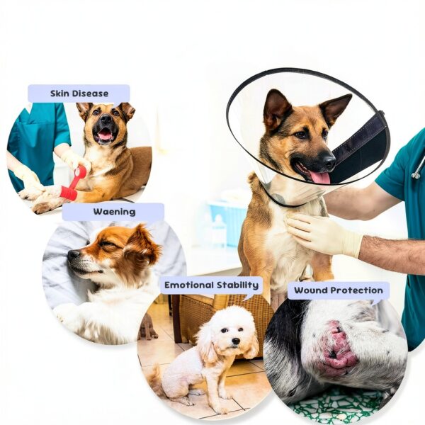 Lukovee Dog Recovery Suit Soft Breathable Post Surgery-5