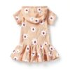 Strawberry Cover Up Baby Girl Terry Cloth Swimwear-2