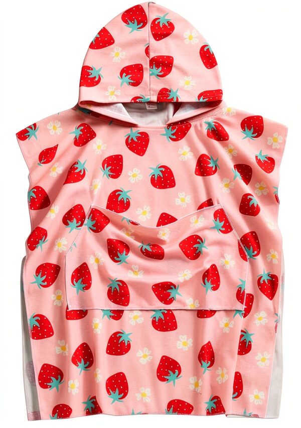 SAYOO Floral Quick Dry Beach Towel for Baby Girls-0