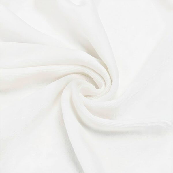 Girls Swim Cover Up White Cotton Ruffled Sleeves Sun-5