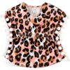 Mud Pie Cotton Gauze Cover Up Baby Girls Swimwear Pom Pom-0