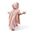 KMBANGI Baby Girls Cotton Linen Swim Cover Up Pink Ginger-2