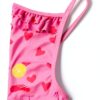 Peppa Pig Girls Pink Swimsuit Poncho Towel Set-4