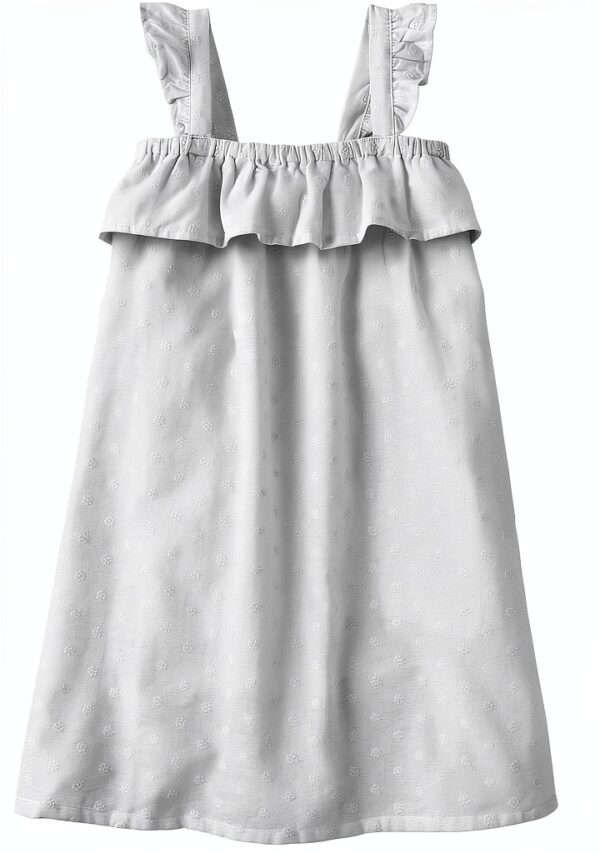 Gymboree Girls Cotton Coverup Flutter Trim Ruffle Neck-0
