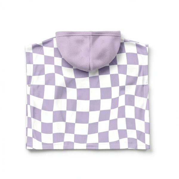 Terry Cloth Baby Girls Swim Cover Up Hooded Towel Poncho-2