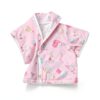 SAYOO Girls Swim Cover Up Hooded Pink Polyester Quick Dry-5