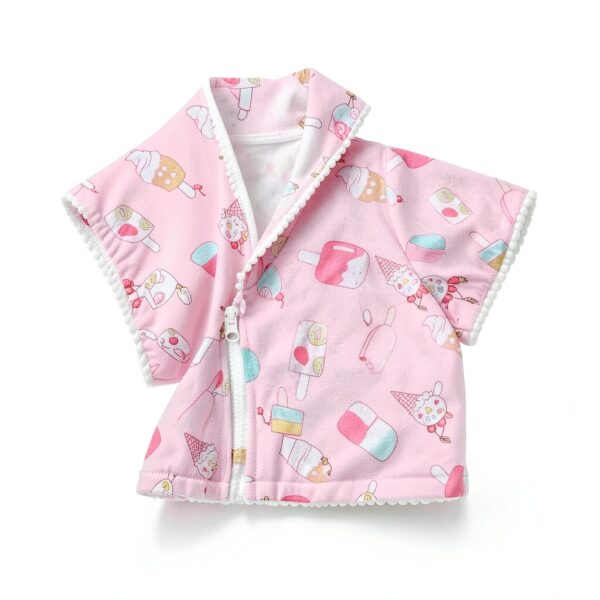 SAYOO Girls Swim Cover Up Hooded Pink Polyester Quick Dry-5