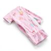 SAYOO Girls Swim Cover Up Hooded Pink Polyester Quick Dry-6