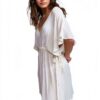 Roxy Womens Beach Dress Cover Up V Neck Keyhole Back-1