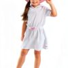 RuffleButts Baby Girls Swimwear Cover Up CUTWH03 SSPI-2