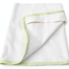 Girls Swim Cover Up White Cotton Ruffled Sleeves Sun-4