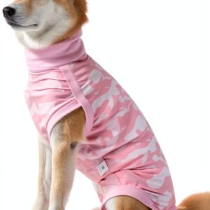 Coppthinktu Dog Surgery Recovery Suit Soft Fabric Excretion-0