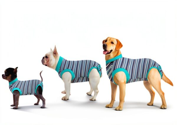Sebidtco Dog Surgery Recovery Suit Spay Alternative Cotton-4