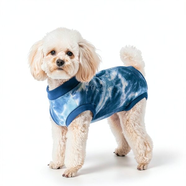 Lukovee Dog Surgery Recovery Suit Soft Cotton Spandex-2
