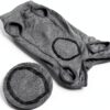 Dotoner Pet Recovery Suit Elastic Fabric Button Design-3