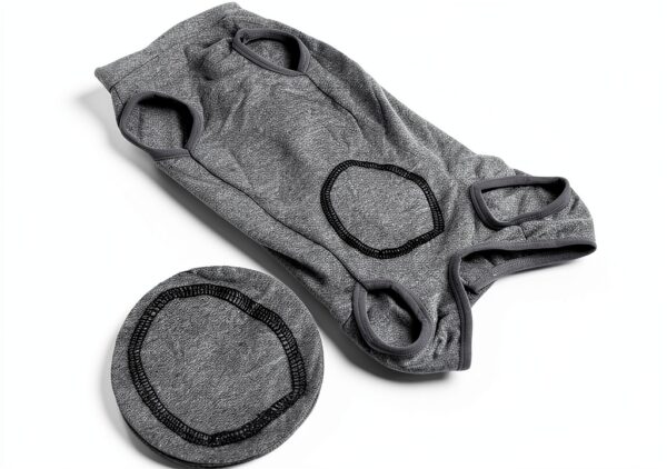 Dotoner Pet Recovery Suit Elastic Fabric Button Design-3