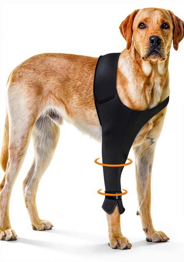 Pawfun Dog Front Leg Sleeve Licking Protection Durable-0