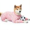 Yeapeeto Dog Recovery Suit Breathable Cone Alternative Sizes-5