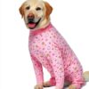 Yeapeeto Dog Recovery Suit Breathable Cone Alternative Sizes-3