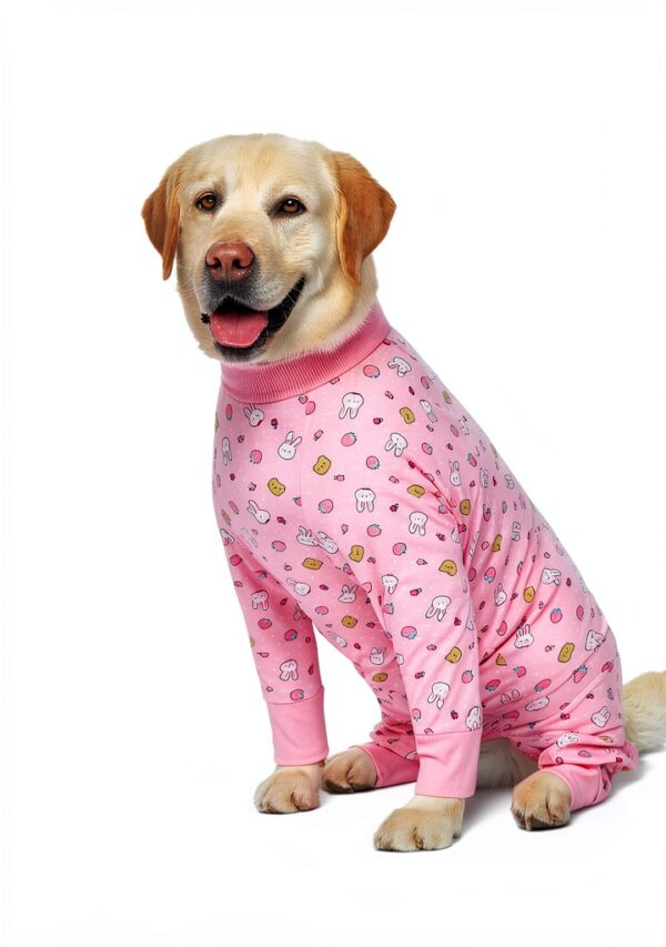 Yeapeeto Dog Recovery Suit Breathable Cone Alternative Sizes-3
