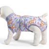 PetWarm Dog Recovery Suit Cotton E-collar Alternative Sizes-5