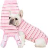 Sebidtco Dog Surgery Recovery Suit Cotton Spandex Cone-0