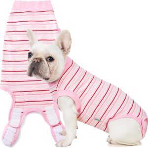 Sebidtco Dog Surgery Recovery Suit Cotton Spandex Cone-0