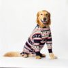 Yeapeeto Dog Recovery Suit 2XL Pink Elephant Surgical Healing Onesie-2