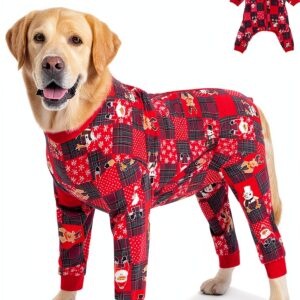 Yeapeeto Dog Recovery Suit 95%cotton 5%Spandex Pet Supplies-0