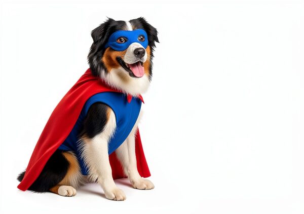 Surgi Snuggly Dog Recovery Suit XLL BB-XLL-EC Super Hero Medium-2