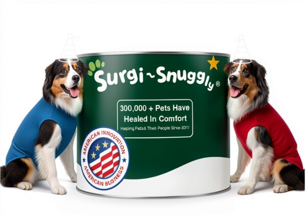 Surgi Snuggly Dog Recovery Suit XLL BB-XLL-EC Super Hero Medium-1