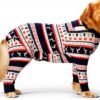 Yeapeeto Dog Recovery Suit 2XL Pink Elephant Surgical Healing Onesie-0