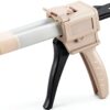 HEIVMIR Manual Caulking Gun 10-1/4-1 Size for Dental and Industrial-3