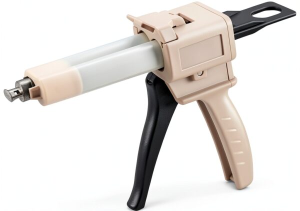 HEIVMIR Manual Caulking Gun 10-1/4-1 Size for Dental and Industrial-3