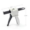 HEIVMIR Manual Caulking Gun 10-1/4-1 Size for Dental and Industrial-1