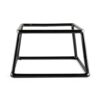 Rubber Coated Steel Pedestal 7x6x4 Black, SS764-RC by Elite Global-1